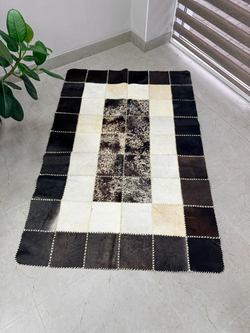 Ковер овальный натуральный Телячья шкура , 180х120