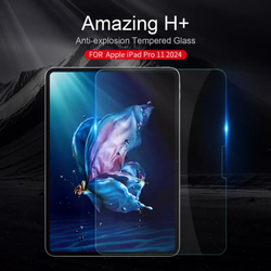 Защитное стекло с закругленными краями Nillkin Amazing H+ для для iPad Pro 11 2024