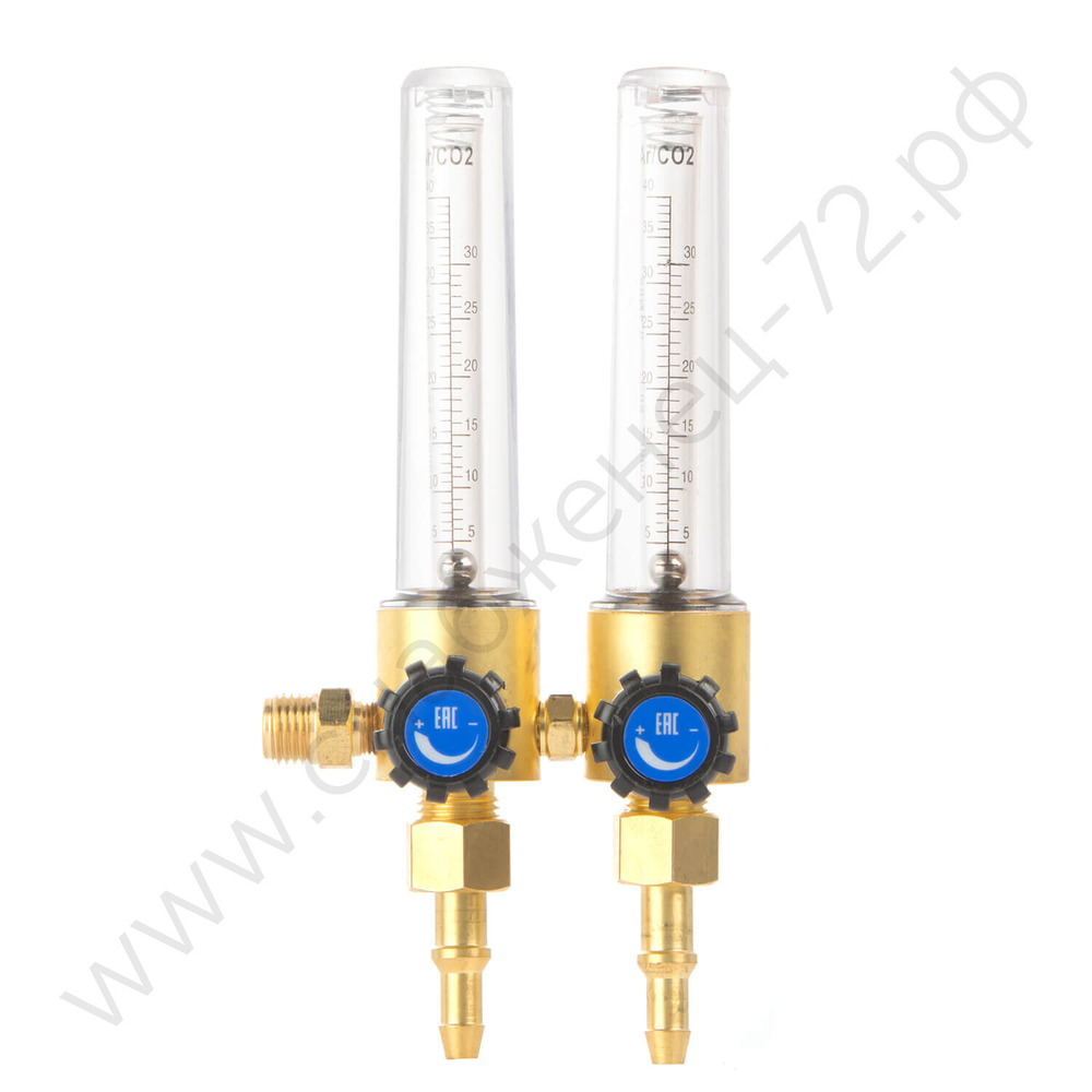 Ротаметр двойной (штуцер М14х1,5) латунь