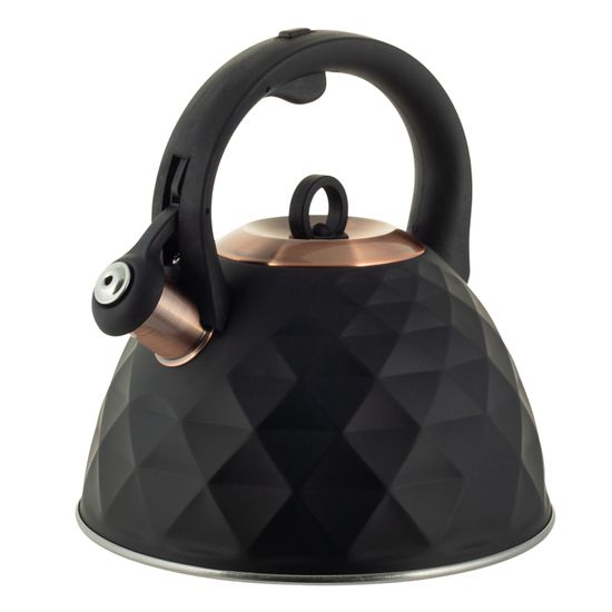 Чайник 3 л. из нержавеющей стали со свистком Kamille KM 0867