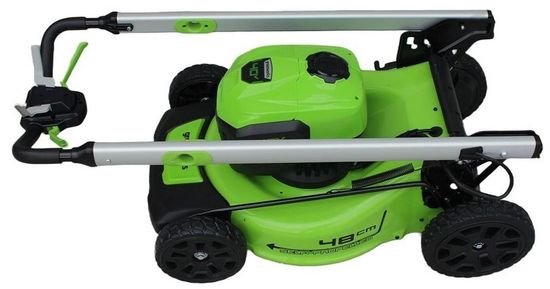 Газонокосилка аккумуляторная "GREENWORKS" GD40LM48SPК4 2517407UB