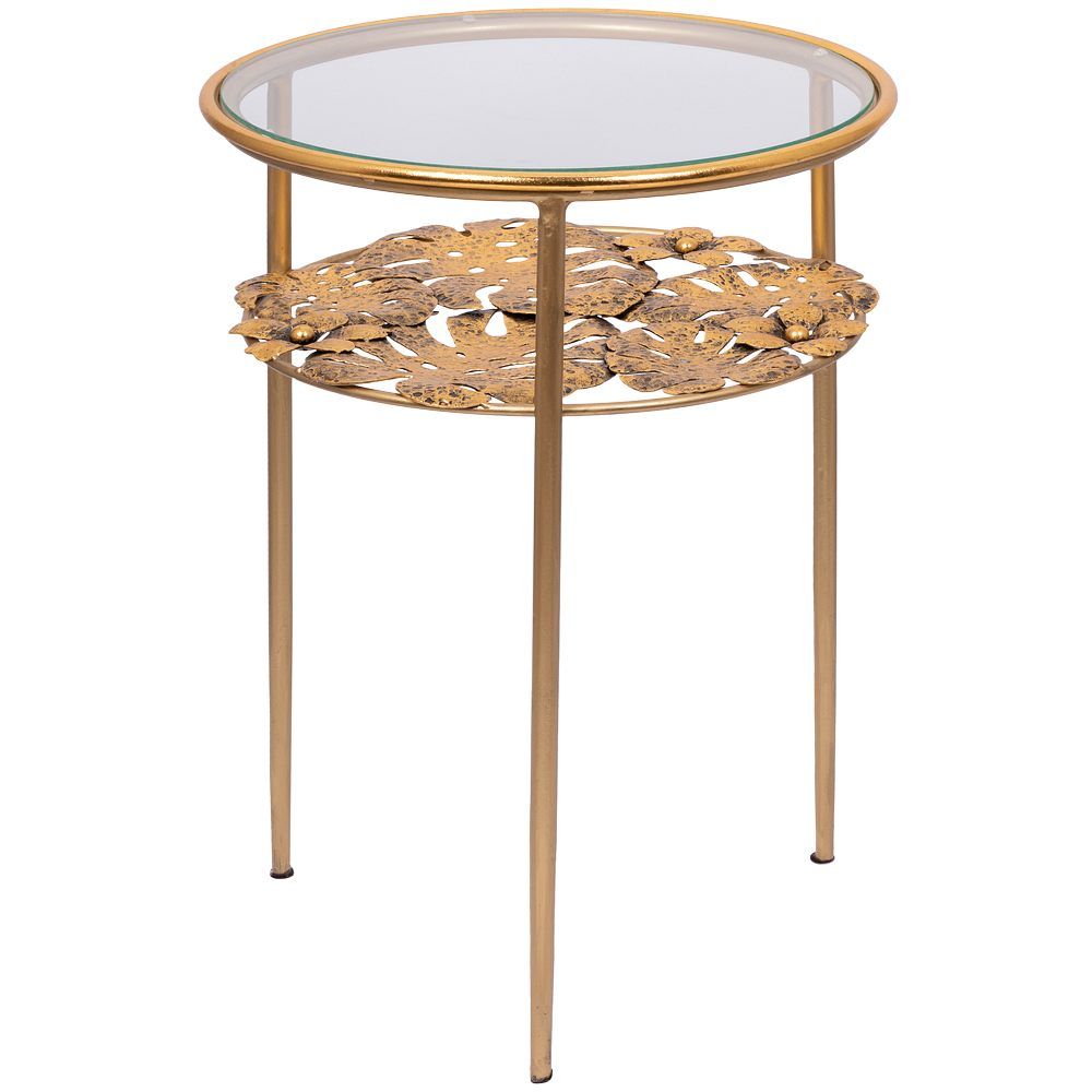 Столик декоративный Monstera Deliciosa (Монстера) Амбер