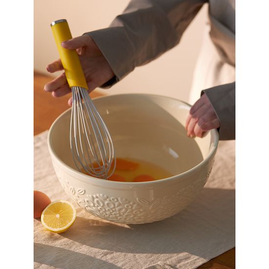 Миска для смешивания birds of paradise, 4,2 л, кремовая