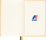 Блокнот Moleskine LE K-WAY (SKQP062KWORANGE026) 13х21 см, текстиль, 240 стр. без линовки, оранжевый