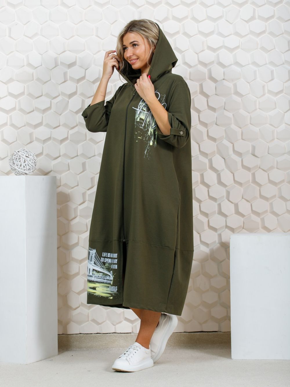 829 Мантия "хаки" SveTekst (Акция)