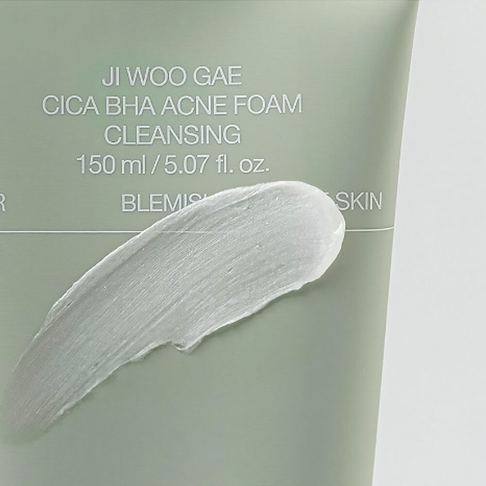 Celimax Ji Woo Gae Cica BHA Acne Foam Cleansing очищающая пенка с BHA-кислотой и центеллой