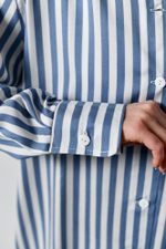 Блузка (рубашка) Тропический рай-2 Виотекс ГОЛУБОЙ