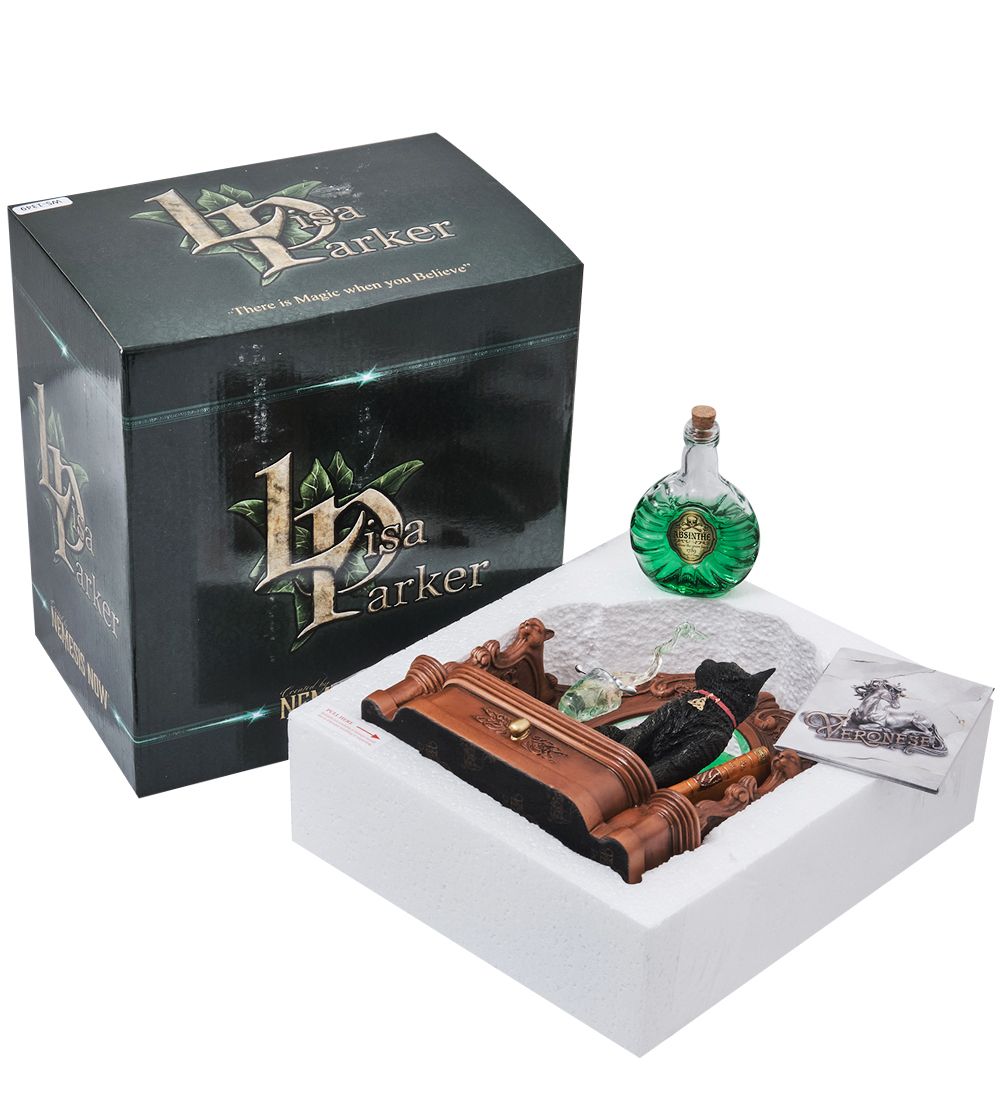 Veronese WS-1349 Статуэтка «Кот - Абсент» (Лиза Паркер)