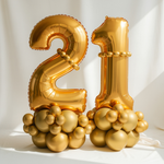 Стойка "Золото с цифрой"