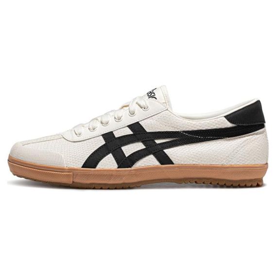 Asics TSG 110 Повседневная обувь Низкий Топ Черно-белая панда Унисекс