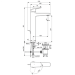 Смеситель для раковины Ideal Standard CERAPLAN BD239AA