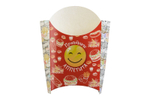 Коробка для картофеля фри Оригамо "Smile", 120 г, в коробке 400 штук