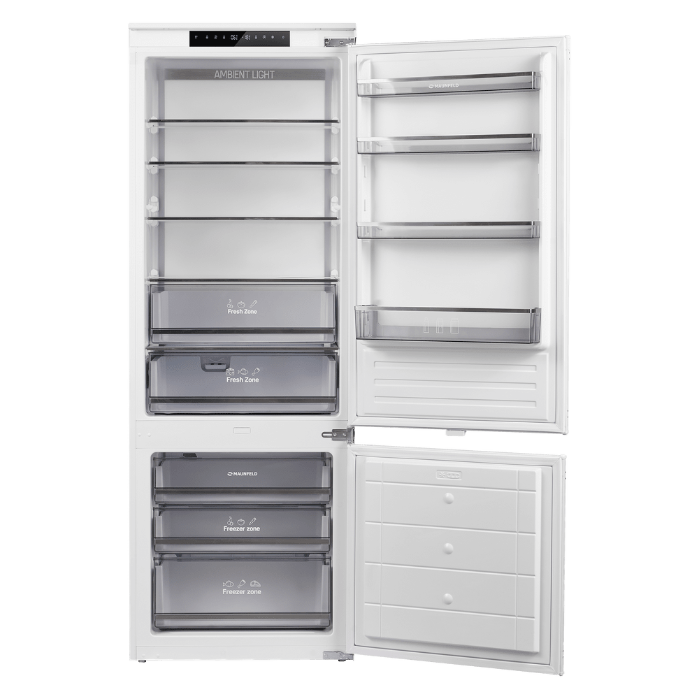 Встраиваемый холодильник NO FROST с инвертором MAUNFELD MBF19369NFWGR LUX Inverter