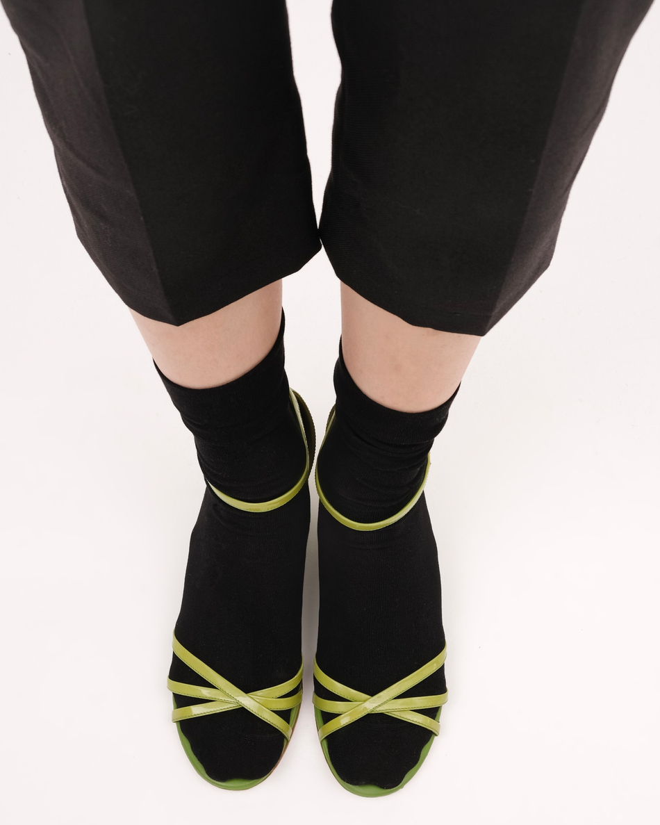 Носки с добавлением шелка Туфелька