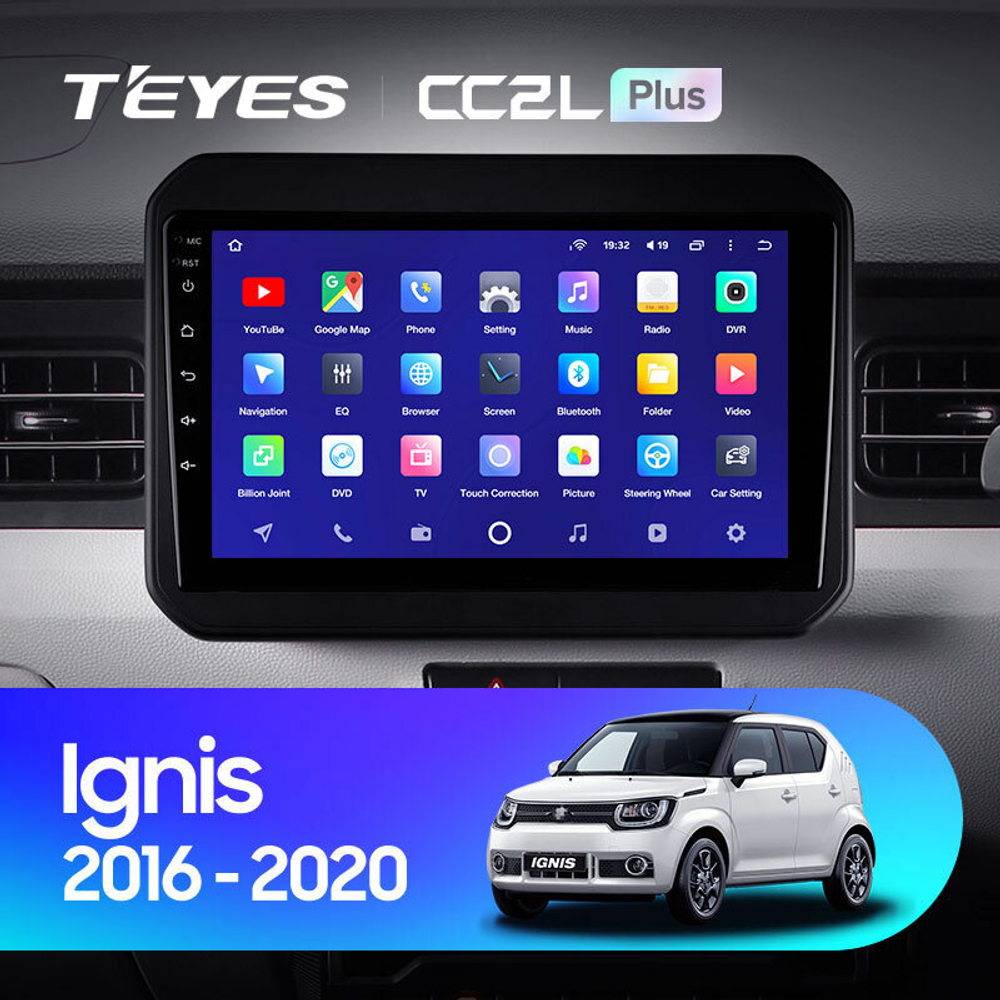 Teyes CC2L Plus 9" для Suzuki Ignis 2016-2020