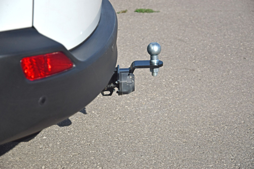 Фаркоп с унив. электрикой Smart, съемный квадрат, для TOYOTA RAV4 2013-2018 (паспорт и сертификат) ПТ ГРУПП.TRV-13-991122.00