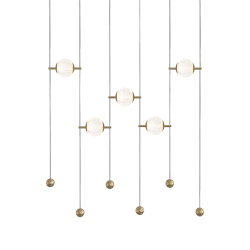 Подвесной светильник MD22001013-5AY-001 gold