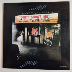 Винтажная виниловая пластинка LP Elton John Dont Shoot Me Im Only The Piano Player (Japan 1976) (Obi)