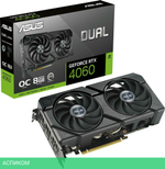 Видеокарта ASUS Dual GeForce RTX 4060 EVO OC Edition 8GB GDDR6 DUAL-RTX4060-O8G-EVO (90YV0JC7-M0NA00)