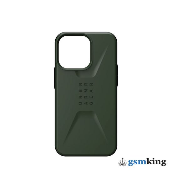 UAG Civilian Series Case for Apple iPhone 13 Pro Olive (Зелёный)11315D117272