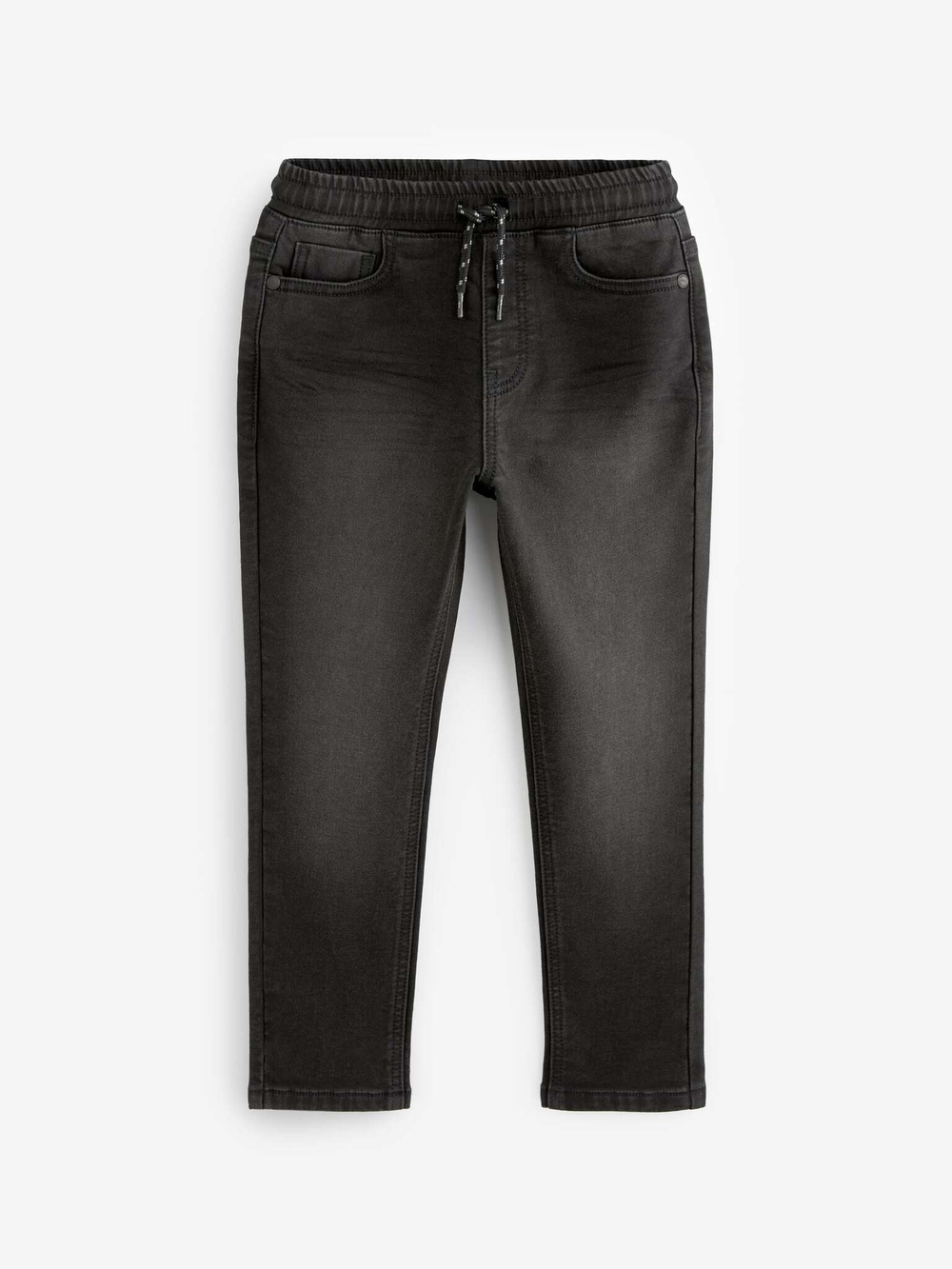 Джинсы стрейч для мальчика Next A27-845, Черный