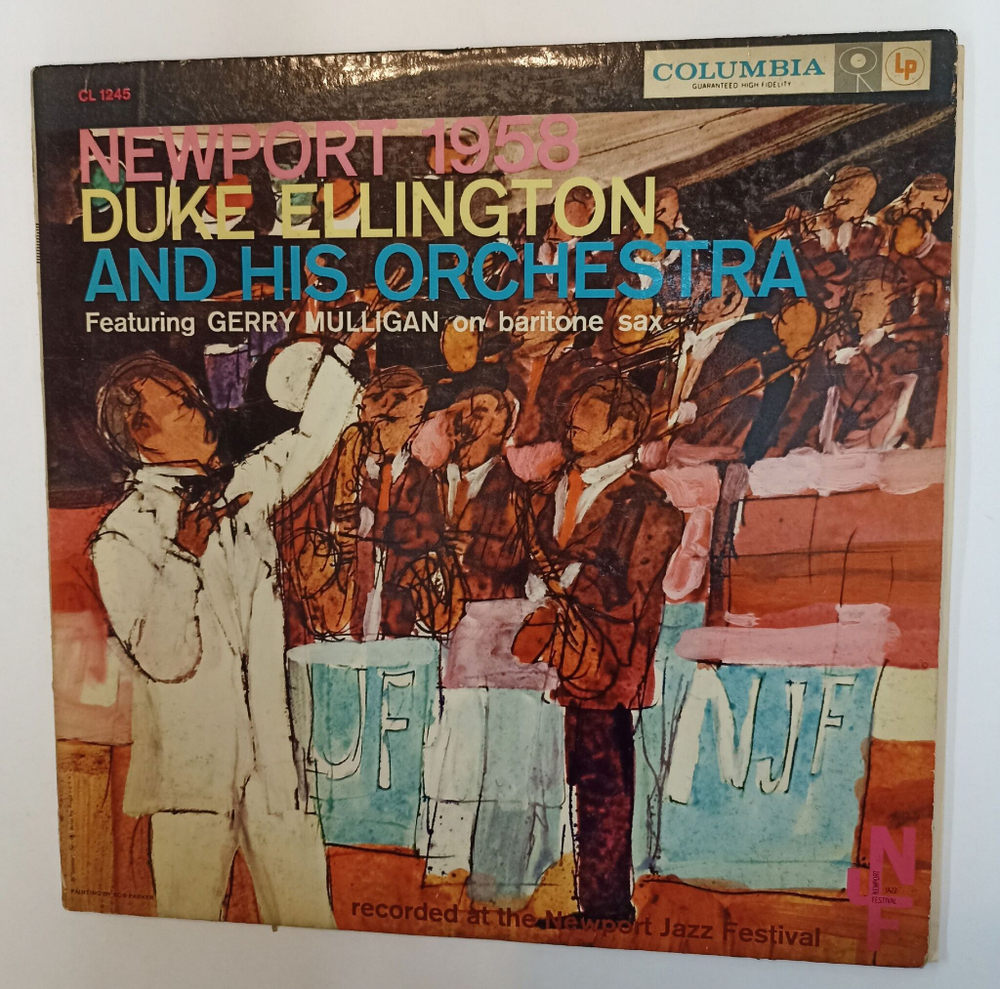 Винтажная виниловая пластинка LP Duke Ellington And His Orchestra Newport 1958 (USA 1958)