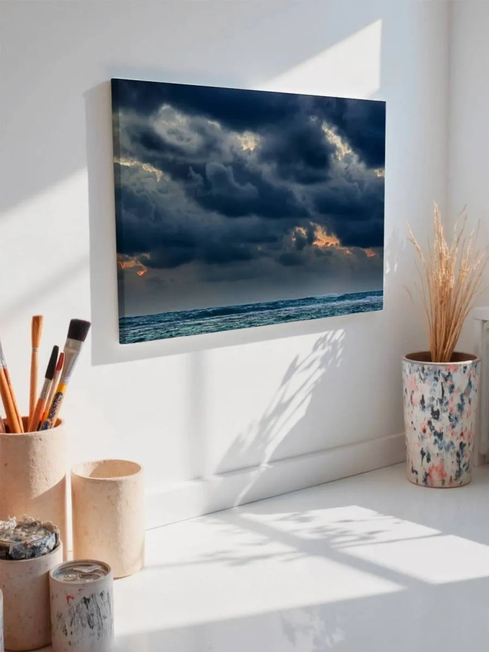 Картина на стену 40 X 50 Тучи