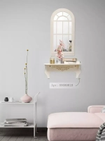 Зеркало настенное в ванную 66*34 см