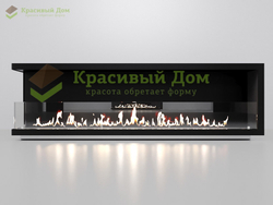 Угловой биокамин 1500