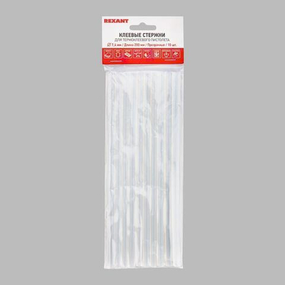 Клеевые стержни   7мм/200мм REXANTуп.10 шт-09-1103