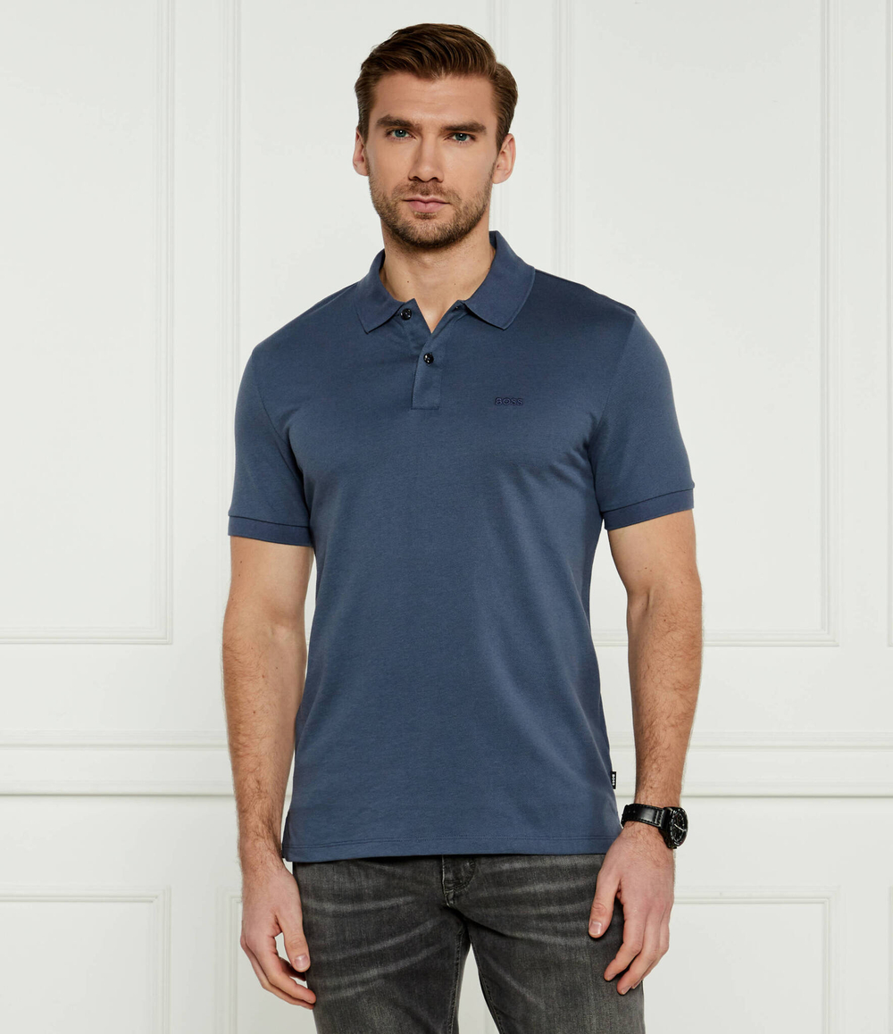 Поло Pallas BOSS BLACK - графитовый(50468362)