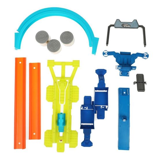 Автотрек с катапультой, маш.мет, петля 360, звук, кор.29,5*45*6см ТЕХНОДРАЙВ