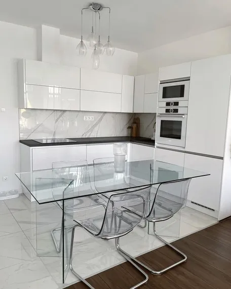 Стеклянный стол Burano 180х90 см