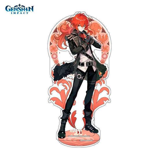 Акриловая фигурка Monstadt Characters Standee Diluc Дилюк 6972957482939