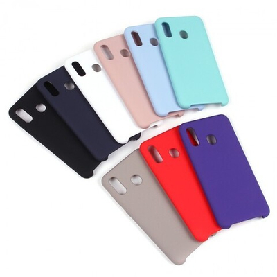 Панель Soft Touch для Samsung Galaxy A20/ A30, 007002 Черный