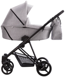 Детская коляска Bebetto Yoddi 3 в 1 с автокреслом Avionaut Cosmo 04 св.серый