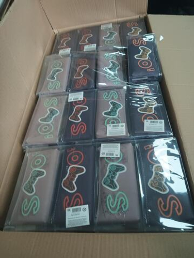 Пенал-косметичка "Джойстик" синий с красным