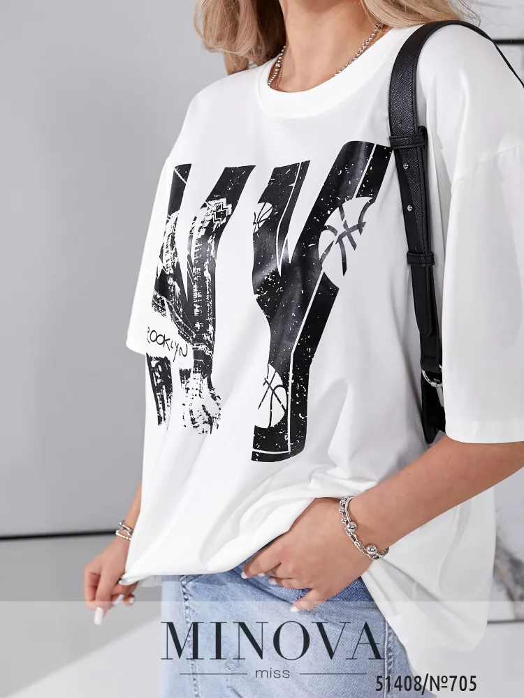 Футболка 705-молочный Minova