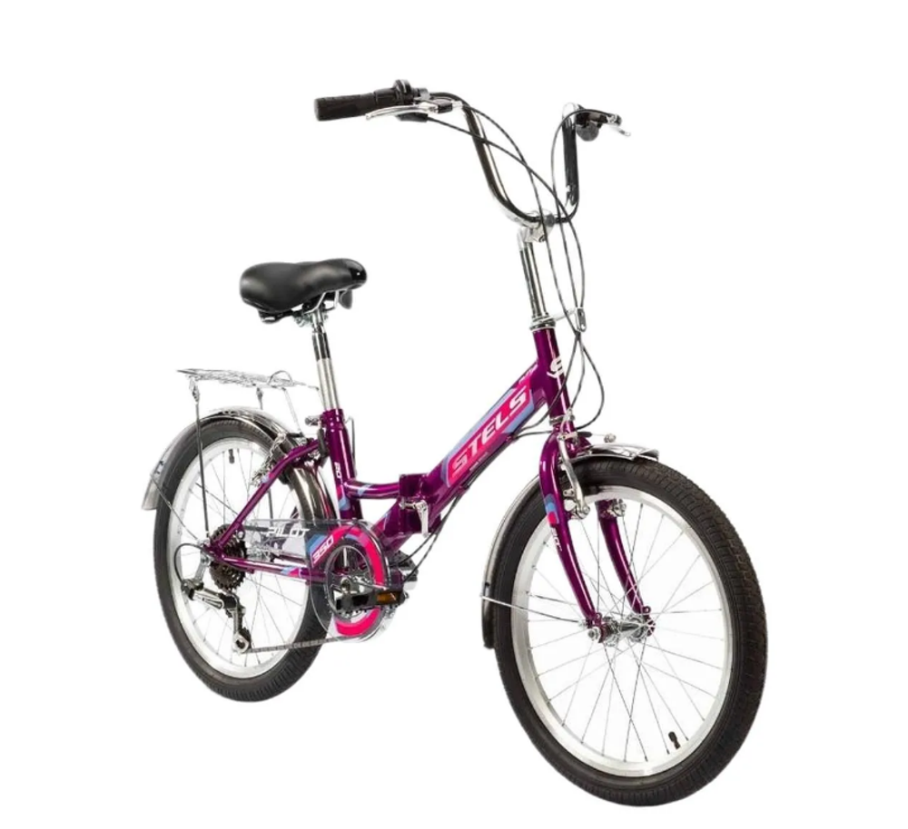 Велосипед 20" STELS PILOT 350 V, рама 11 пурпурный