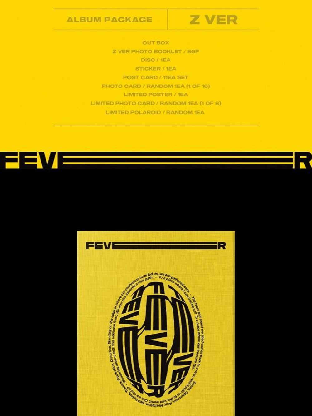 Альбом ATEEZ - ZERO : FEVER EPILOGUE 8th Mini Album 3 Version SET