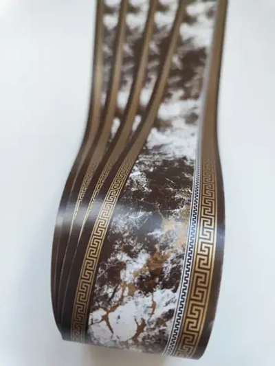 Бордюр для обоев бумажный 4 см окантовка лента коричневый