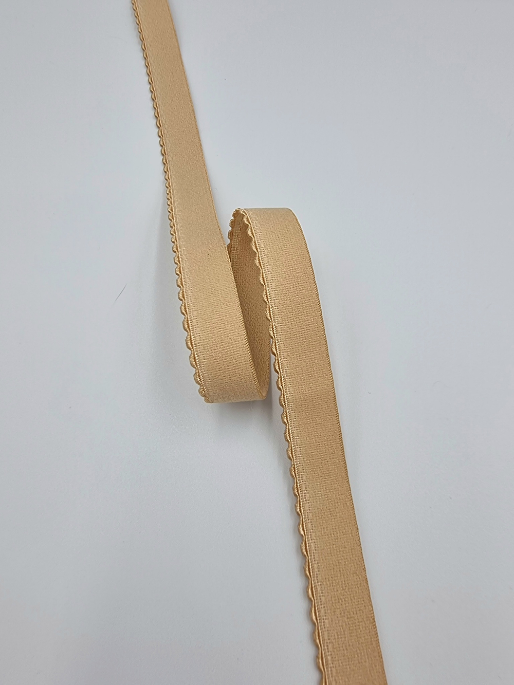 Ажурная становая резинка загар 15 мм (Pantone 15-1220 TPX)