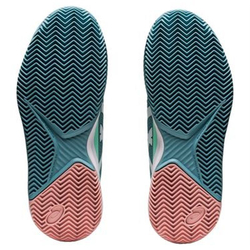 Женские Кроссовки теннисные Asics Gel-Resolution 8 Clay - smoke blue/white