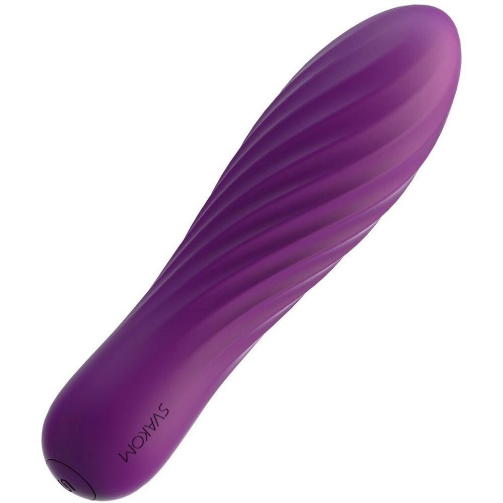 Минивибропуля Svakom Tulip фиолетовый 10,5 см
