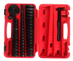 Набор оправок для выпрессовки подшипников, втулок, сальников 18-74мм 50 предметов в кейсе JTC