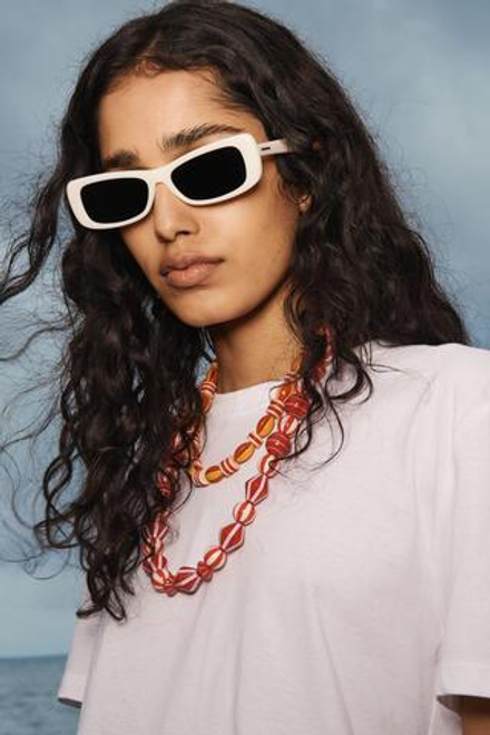 ZARA НАБОР ИЗ ДВУХ ОЖЕРЕЛИЙ В ПОЛОСКУ - LIMITED EDITION, РАЗНОЦВЕТНЫЙ