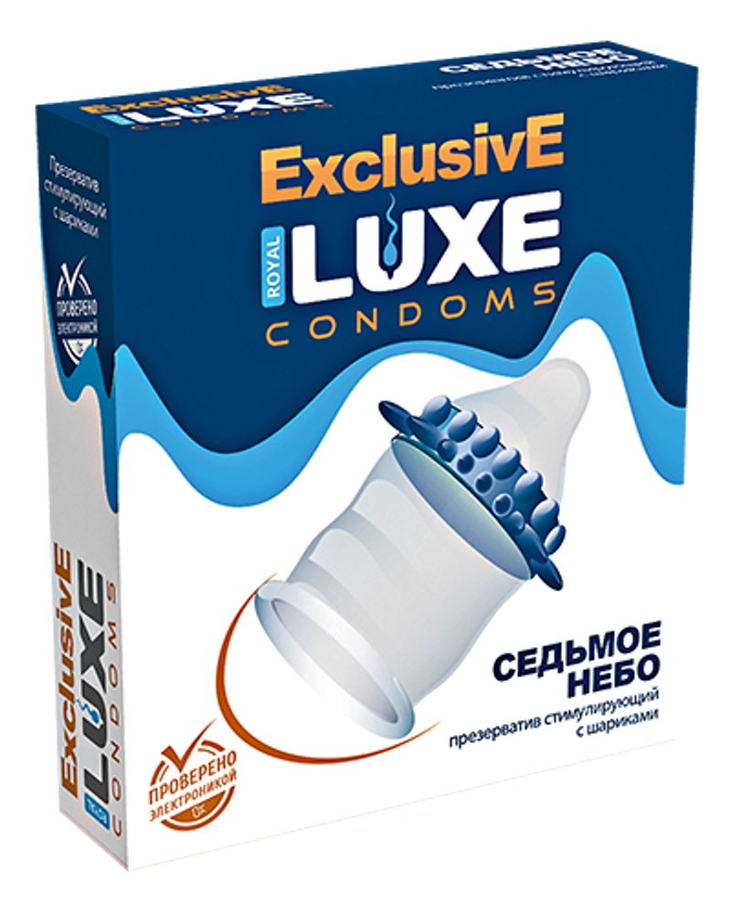 Презерватив Luxe Exclusive Седьмое небо 1 шт.