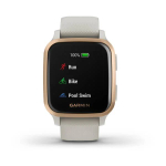 Смарт-часы Garmin Venu Sq  Music Edition песочный с алюминиевым безелем цвета розовое золото, 010-02426-11