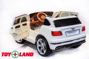 Детский электромобиль Toyland Bentley Bentayga белый