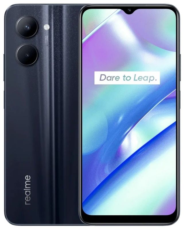 Смартфон realme C33 2023 4/128 ГБ RU, 2 nano SIM, Night Sea